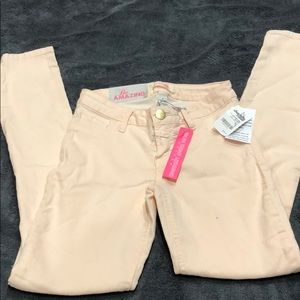 Charlotte Russe Skinny Pink Jeans